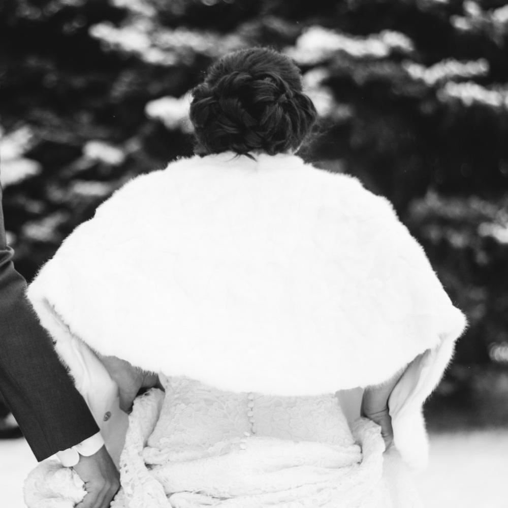 Nordstrom White Faux Fur Cape - Picture 9 of 9